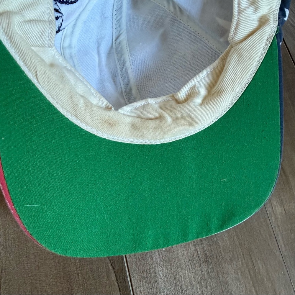Vintage Goofy's Hat Co Snapback Disney Mickey Flag Stars Stripes Baseball Cap 90 - Picture 9 of 14